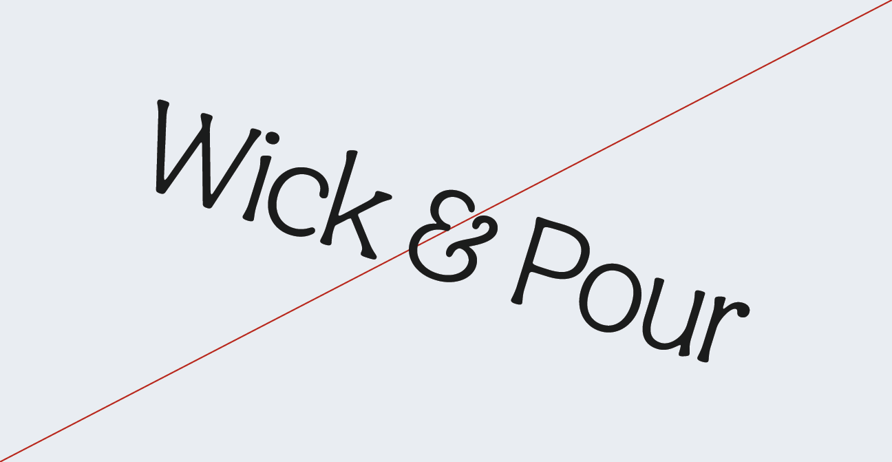 Image of brand logo incorrectly rotated