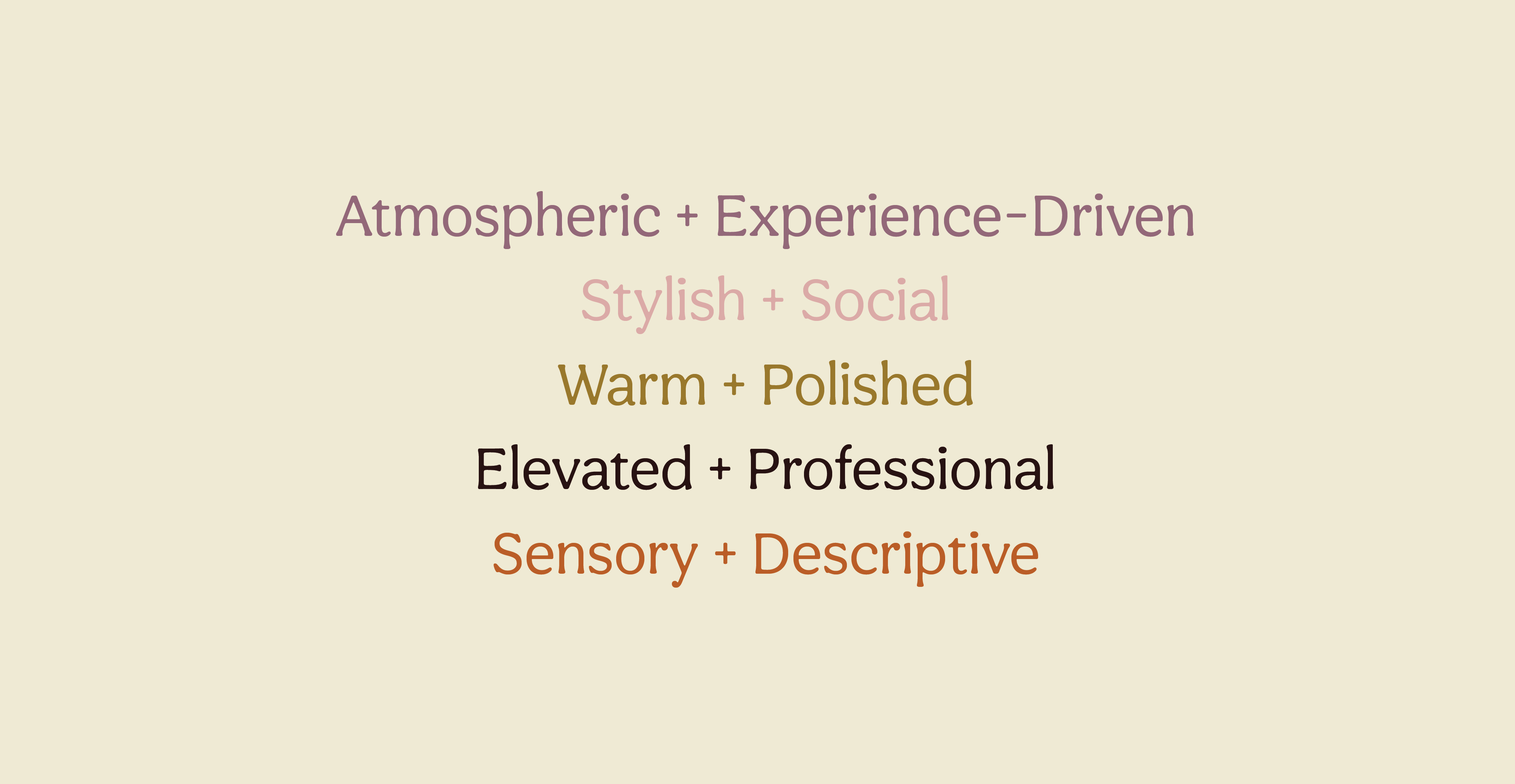 "precise, trustworthy, approachable, reliable"