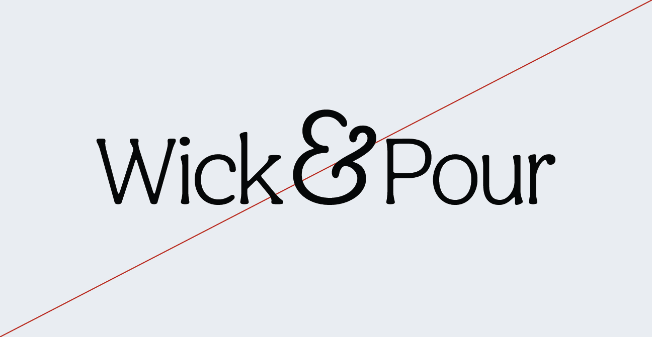 Image of brand logo incorrectly sized